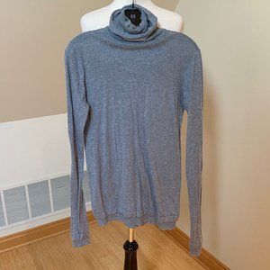 Inhabit Tissue Cotton Turtleneck